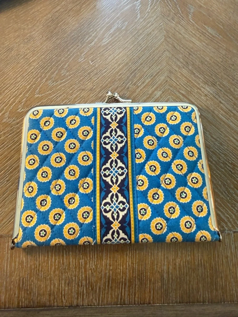 Vera Bradley Riviera Blue Photo Album Wallet